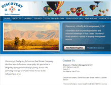 Tablet Screenshot of discovery1realty.com